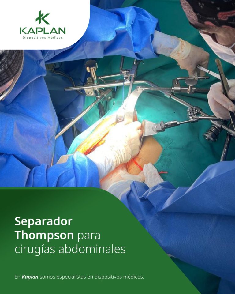 Separador Thomson para cirugías abdominales