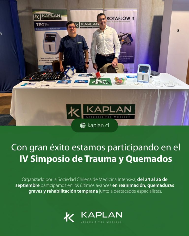 Kaplan en el IV Simposio de Trauma y Quemados 2025: avances en manejo del gran quemado y trauma grave